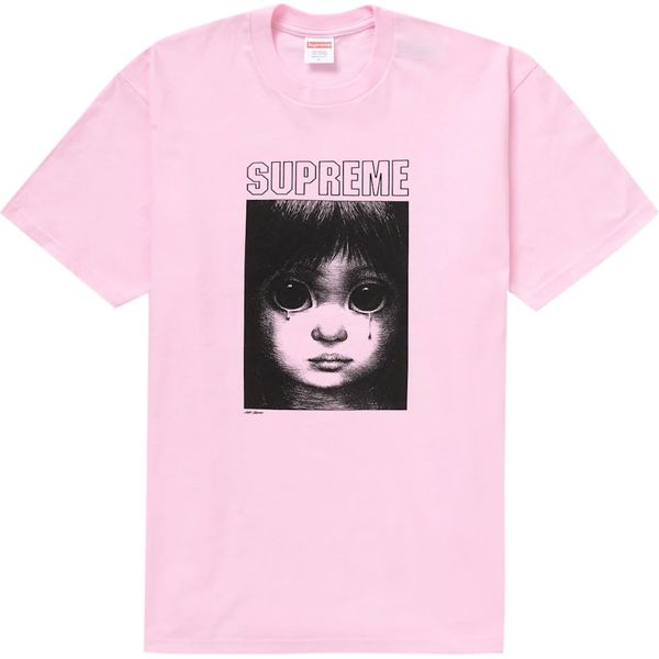 Supreme Margaret Keane Teardrop Tee Light Pink Shirts & Tops