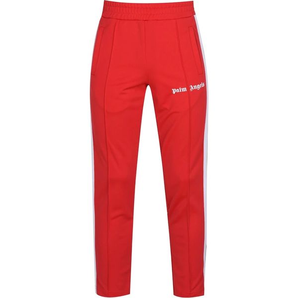 Palm Angels Classic Track Pants Red Bottoms