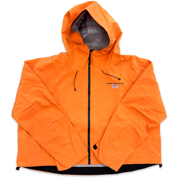 Orange raincoat best sale