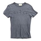 Gucci Classic Logo T-Shirt Grey Apparel