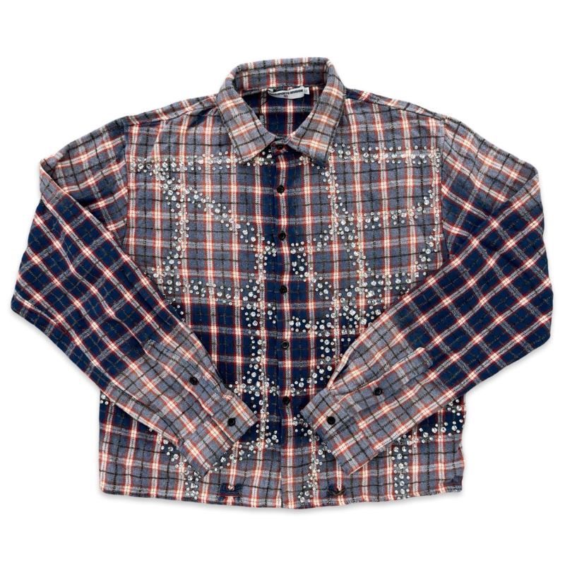 Vale Forever American Cup Flannel Navy/Red Apparel