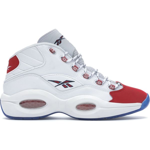 Reebok Question Mid Red Toe 25th Anniversary Shoes