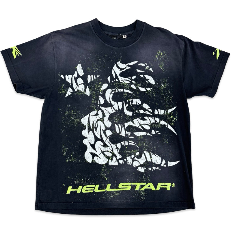 Hellstar Thorn T - Shirt Green – Cheap Avanca Jordan Outlet - T