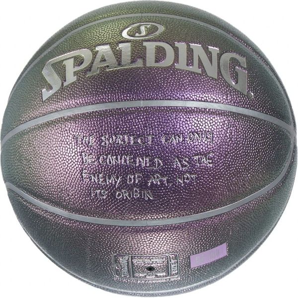 Supreme Bernadette Corporation Spalding Basketball Purple Accessories