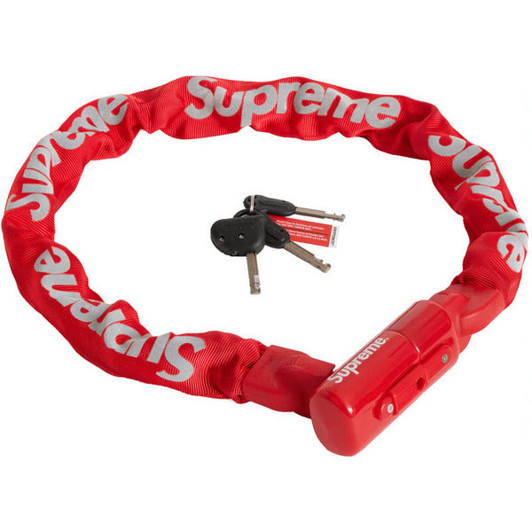 Supreme Kryptonite Integrated Chain Lock Red Accessories