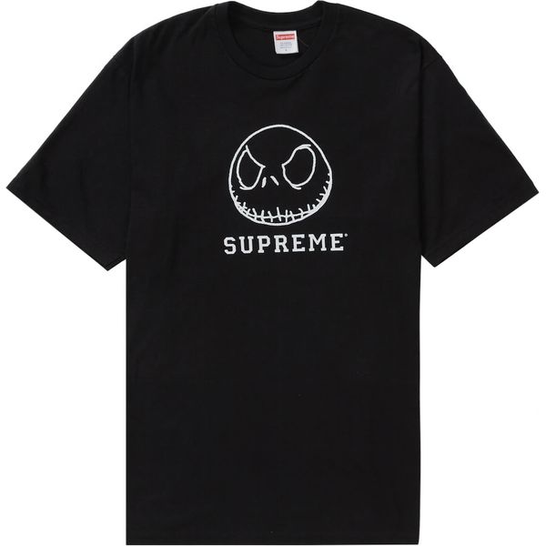 Supreme Skeleton Tee (FW23) Black Shirts & Tops