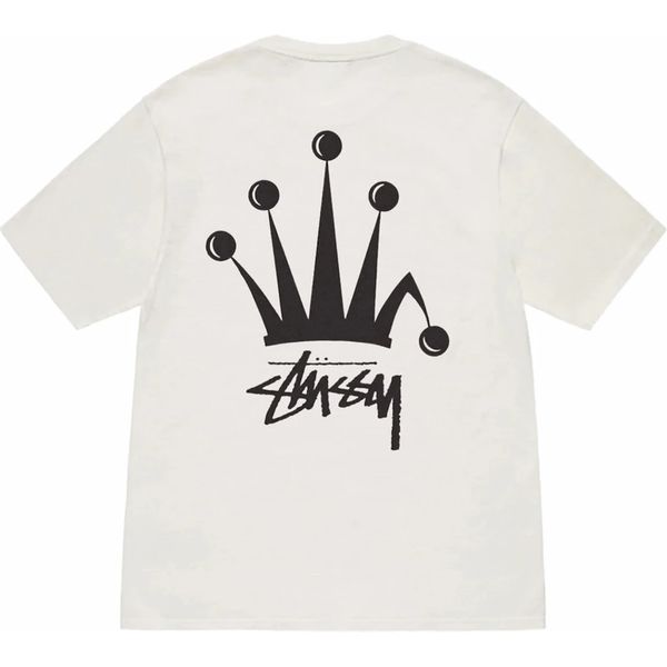 Stussy Regal Crown Pigment Dyed T-shirt Natural Shirts & Tops