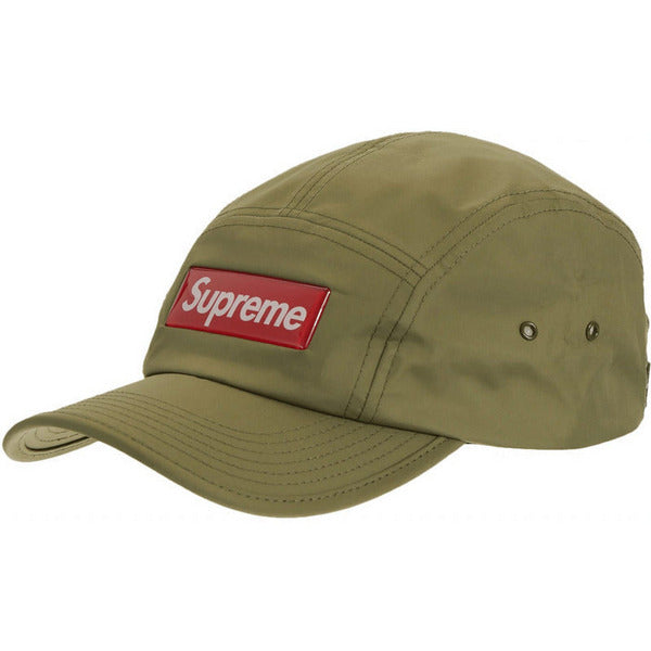 Supreme Inset Gel Camp Cap Light Olive Hats