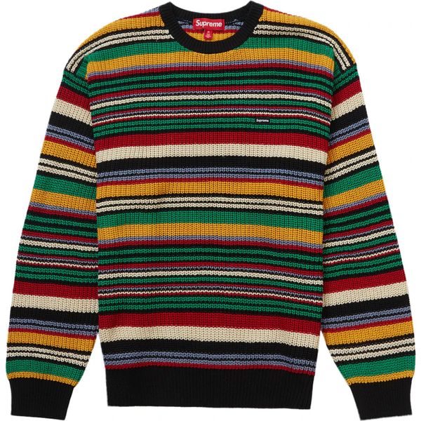 Supreme Small Box Ribbed Sweater Multicolor Shirts & Tops