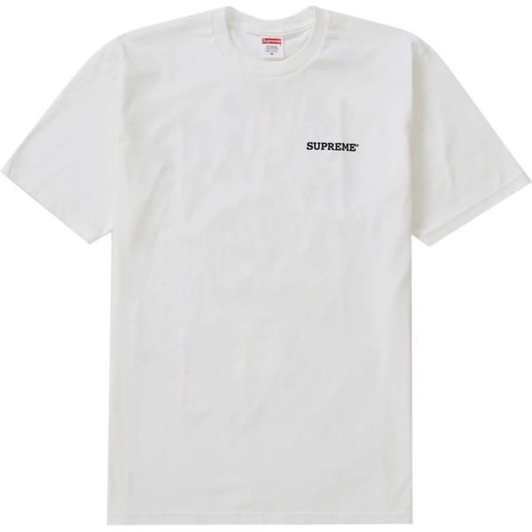 Supreme Patchwork Tee White Shirts & Tops