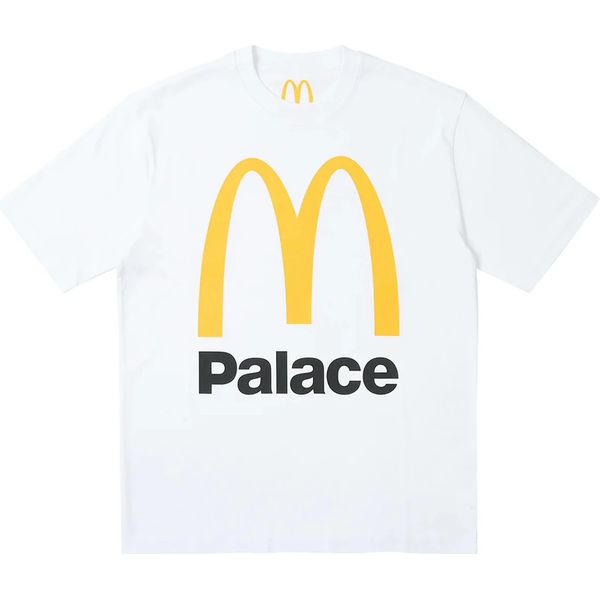Palace x McDonald's Logo T-shirt White Shirts & Tops