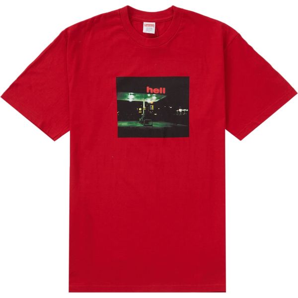 Supreme Hell Tee Red Shirts & Tops
