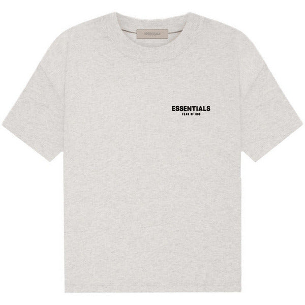 Fear of God Essentials T-shirt (SS22) Light Oatmeal Essentials Sweatpants Seal