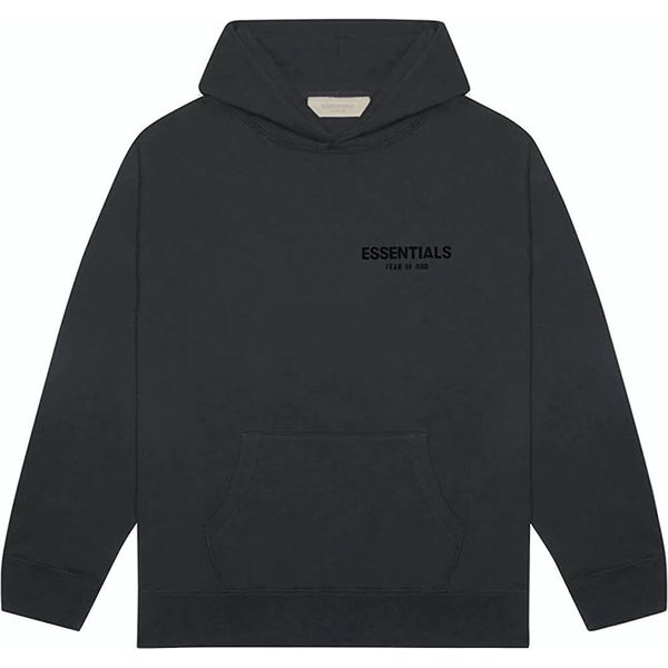 Fear of God Essentials Pullover Hoodie (FW22) Stretch Limo/Black Sweatshirts