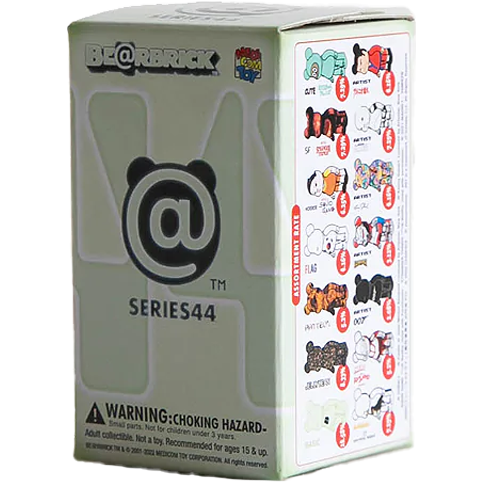Bearbrick Series 44 Individual Blind Box 100% Accessories