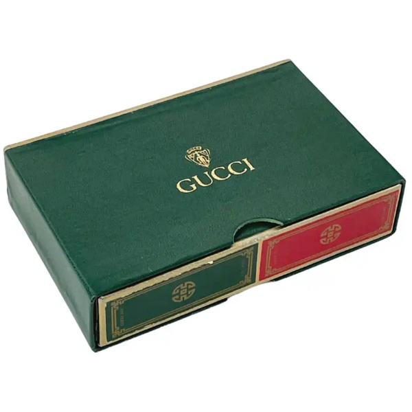 Gucci Playing Card Game Green (Vintage) Accessories