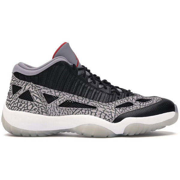 Jordan 11 Retro Low IE Black Cement Shoes