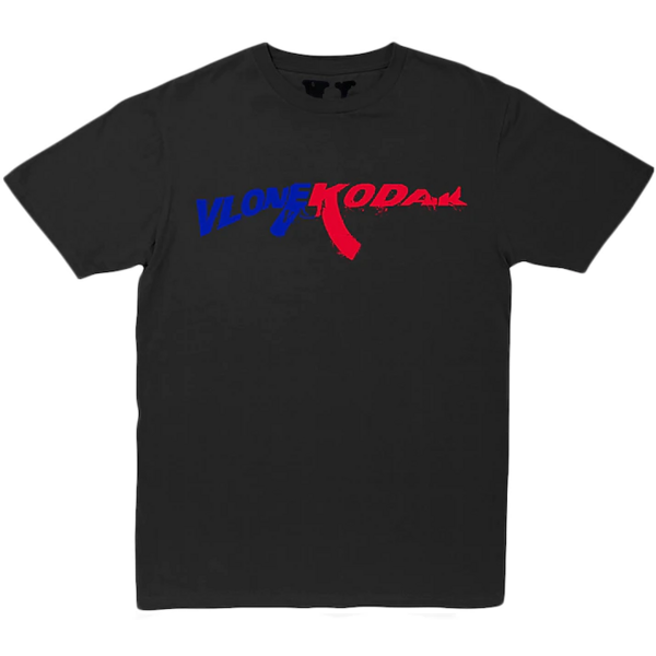 Kodak Black x Vlone 47 T-Shirt Black Shirts & Tops