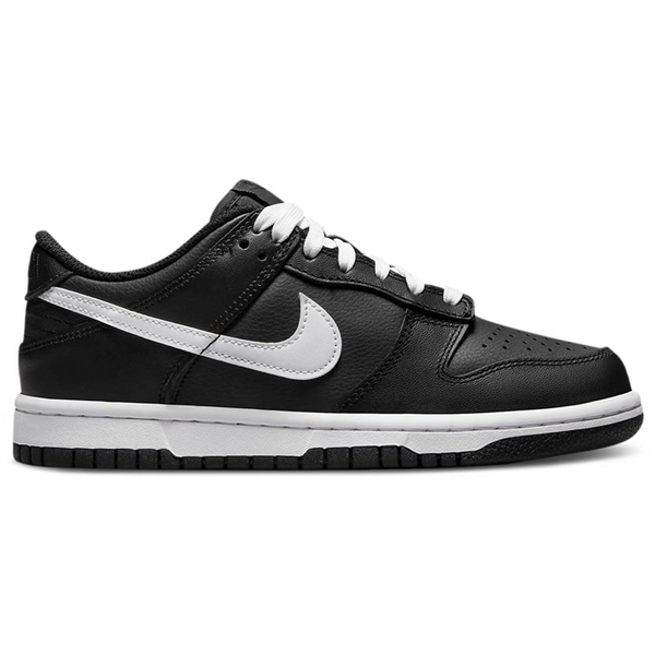 Nike metallic Dunk Low Black White (2022) (GS) Shoes