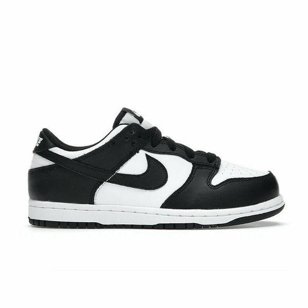Nike metallic Dunk Low Retro White Black (PS) Shoes