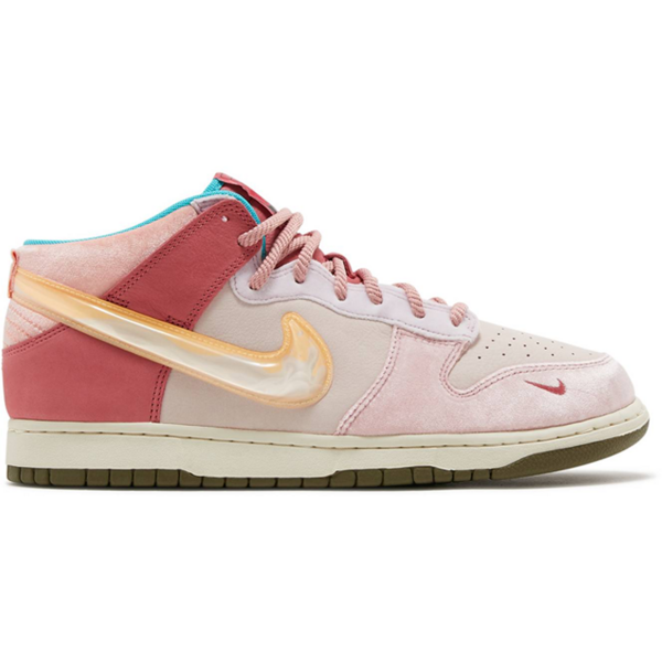 Nike Dunk Mid Social Status Free Lunch Strawberry Milk Shoes