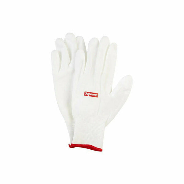 Supreme Rubberized Gloves White Accessories