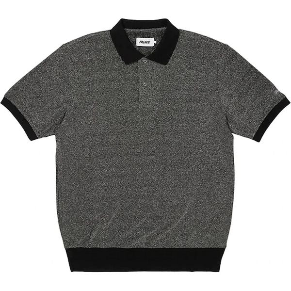 Palace Lurex Polo Silver Indiana Shirts & Tops