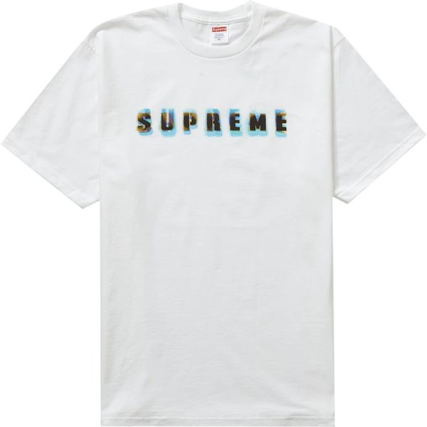 Supreme Stencil Tee White Shirts & Tops