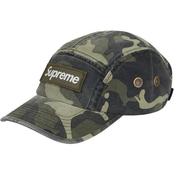 Supreme Military Camp Cap (SS23) Olive Camo Hats