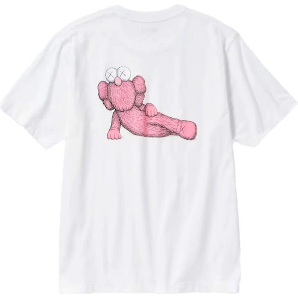 KAWS x Uniqlo UT Short Sleeve Graphic T-shirt White Shirts & Tops