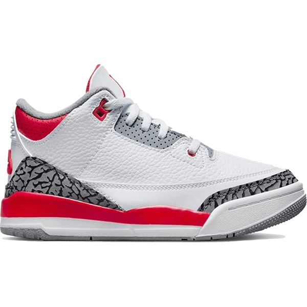 Jordan 3 Retro Fire Red (2022) (PS) Shoes