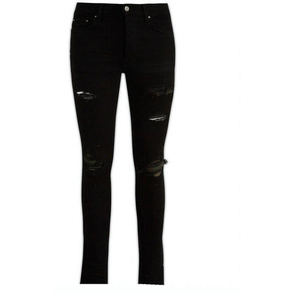 AMIRI MX1 Camo Jeans Black Bottoms
