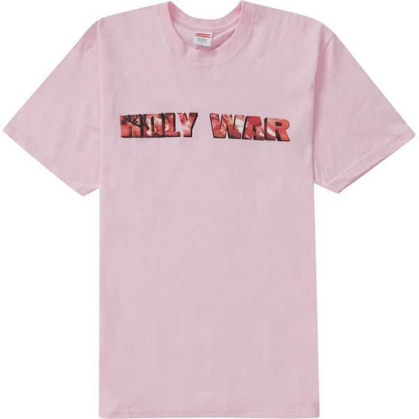 Supreme Holy War Tee Light Pink Shirts & Tops