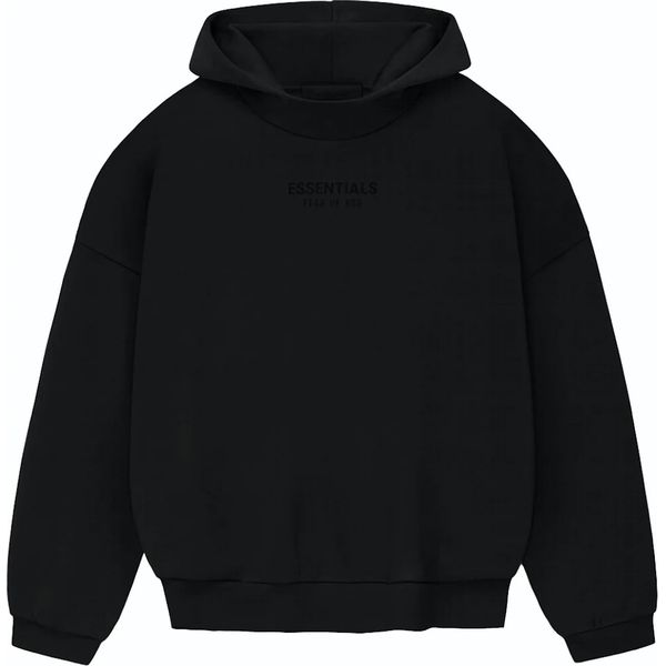 Fear of God Essentials Pullover Hoodie Black Sweatshirts