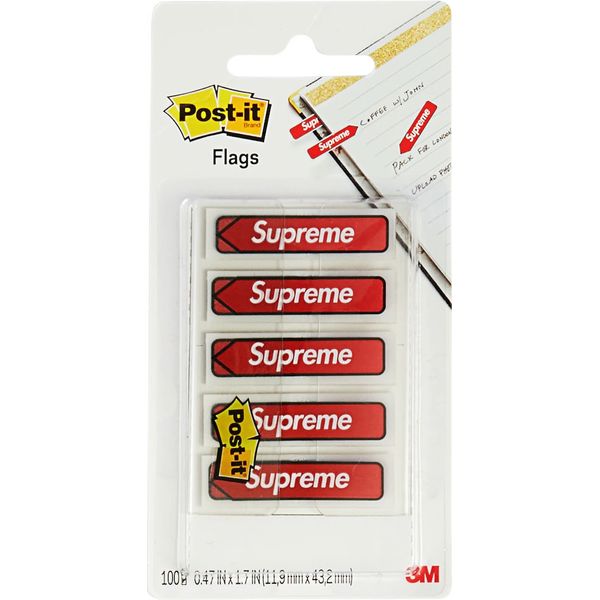 Supreme Post-it Flags Red Accessories