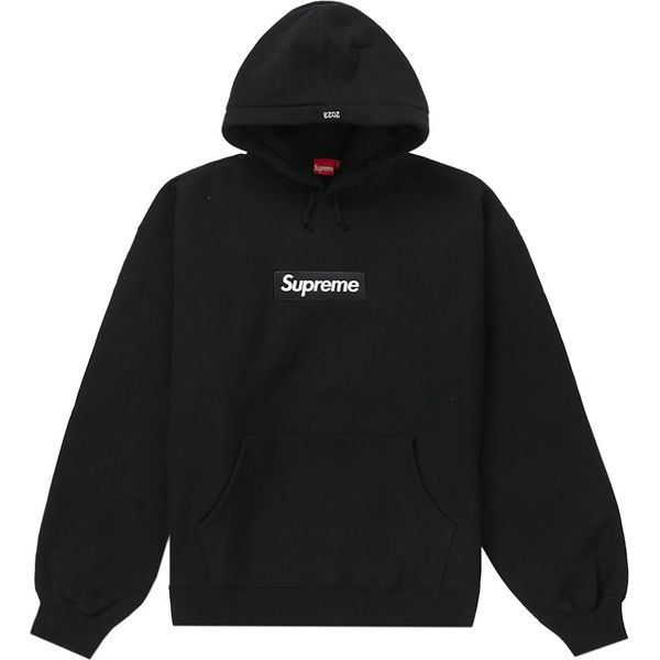 Supreme Box Logo Hooded Sweatshirt (FW23) Black Sweatshirts