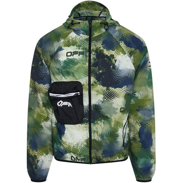 Off-White Active Packable Camouflage Jacket Green/Black/Multi Jackets
