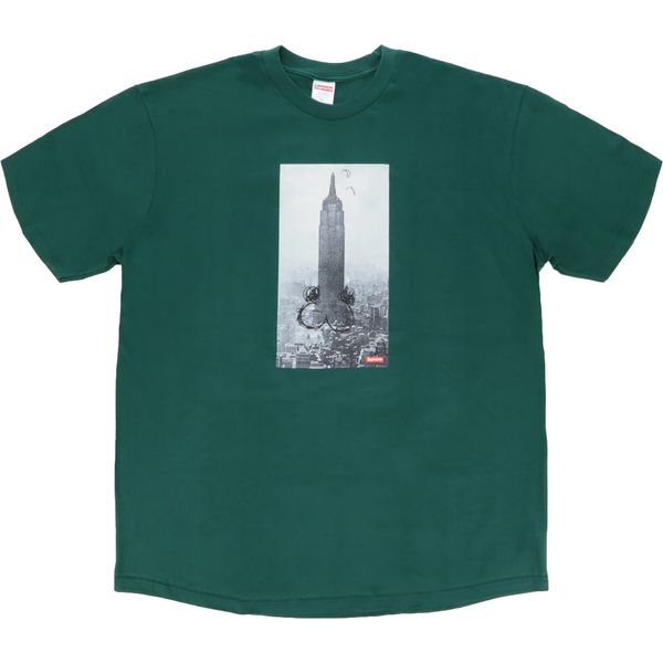 Supreme Mike Kelley The Empire State Building Tee Dark Green Shirts & Tops