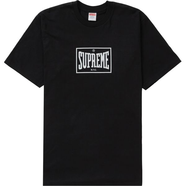Supreme Warm Up Tee Black Shirts & Tops