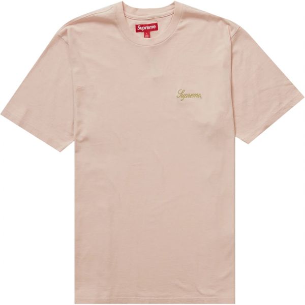 Supreme Washed Script S/S Top (FW23) Rose Shirts & Tops