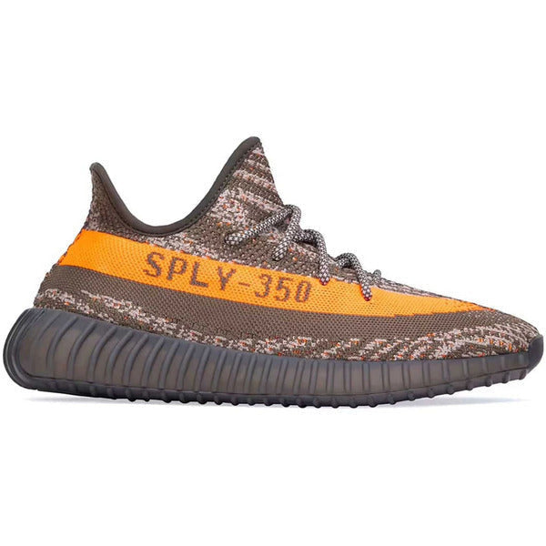 adidas striped yeezy Boost 350 V2 Carbon Beluga Shoes