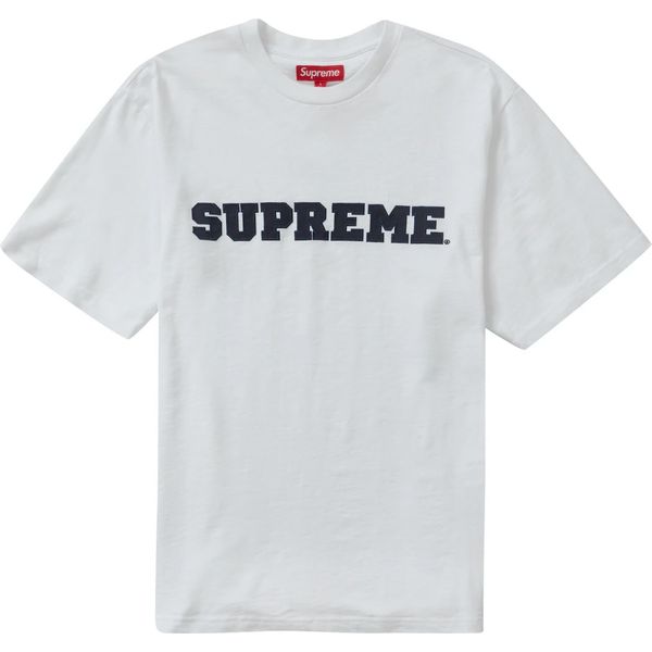Supreme Collegiate S/S Top White Shirts & Tops