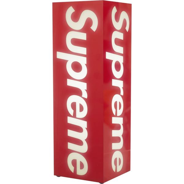 Supreme Box Logo Lamp Red Accessories