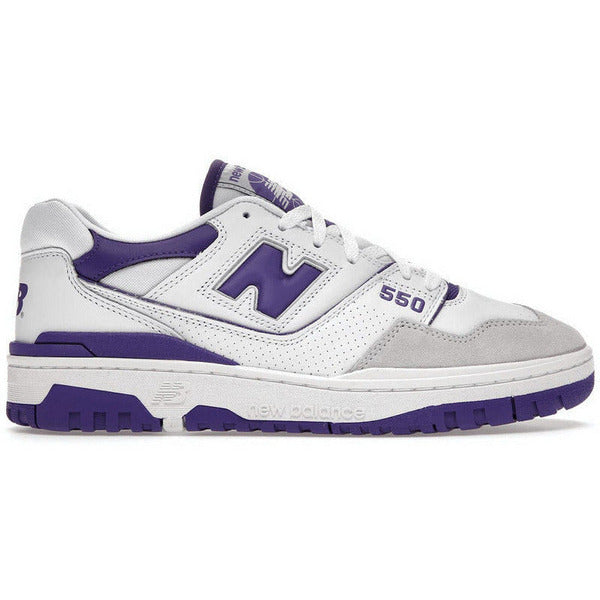 New Balance 550 White Purple Shoes