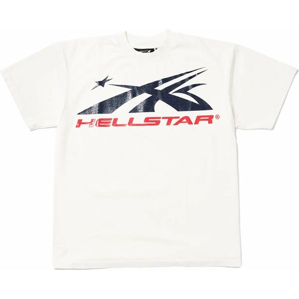Hellstar Sport Logo Gel T-shirt White Shirts & Tops
