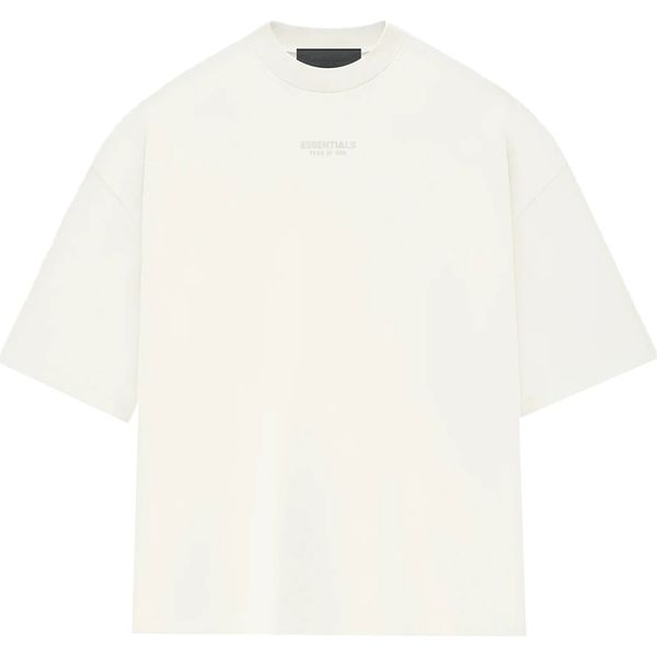 Fear of God Essentials Tee Cloud Dancer Date, new to old