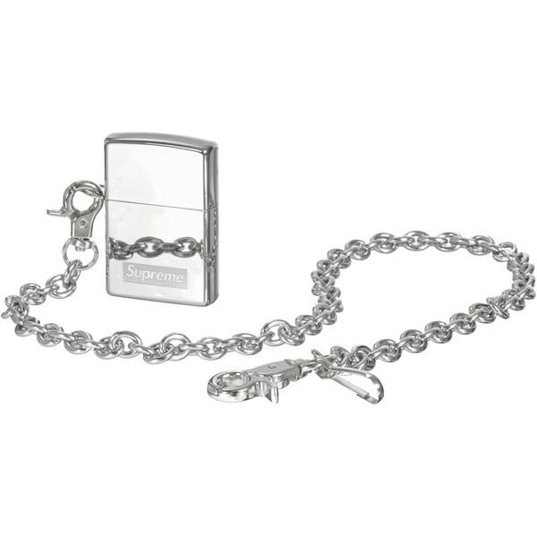 Supreme Chain Zippo Silver Accessories