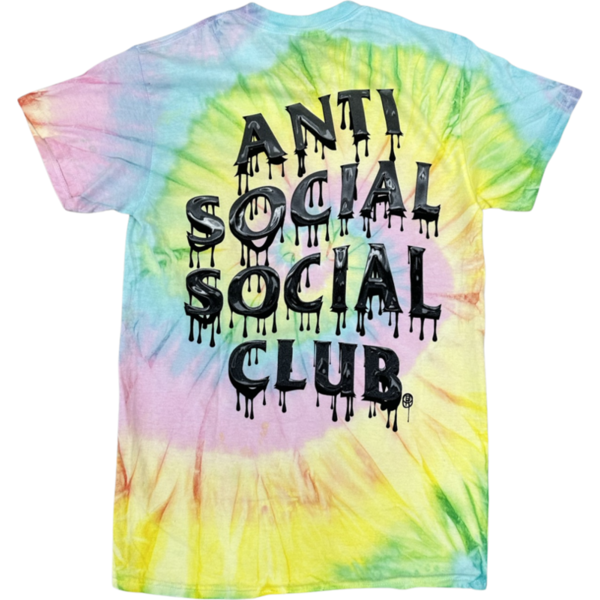 Anti Social Social Club Mind Melt T-shirt Tie Dye Congo - Kinshasa