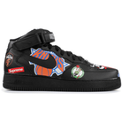 Nike Air Force 1 Mid Supreme NBA Black Shoes