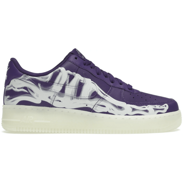Nike pill Air Force 1 Low '07 QS Purple Skeleton Halloween (2021) Shoes